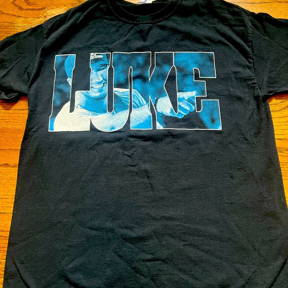 Luke Bryan concert T-shirt LARGE 2014 tour